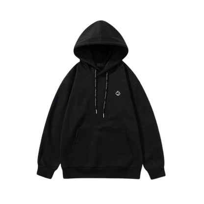 Ace Logo Hoodie w/ String Details